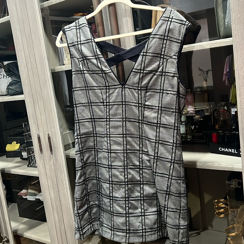 Dresses by Michael Costello x Revolve typically fit true to size. L